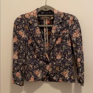 Floral Blazer